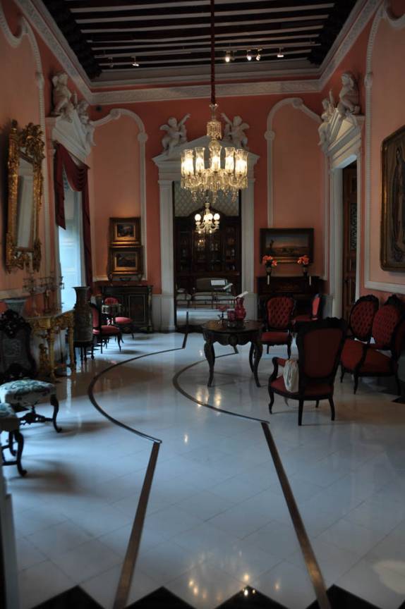 Interior da Casa de Montejo, a família que conquistou o Yucatán (em Mérida, no sul do do México)